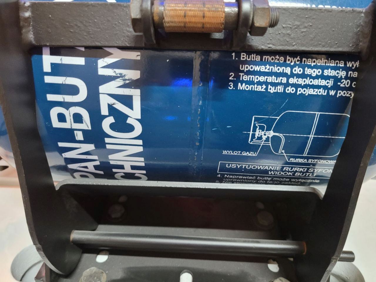 Wózek widłowy gazowy 1,8 tony Nissan P1D1A18LQ